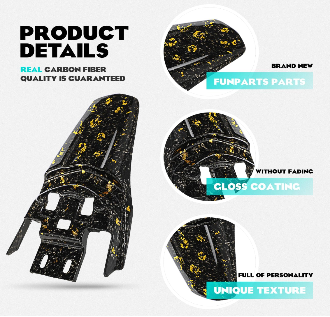 Carbon Fiber Rear Fender