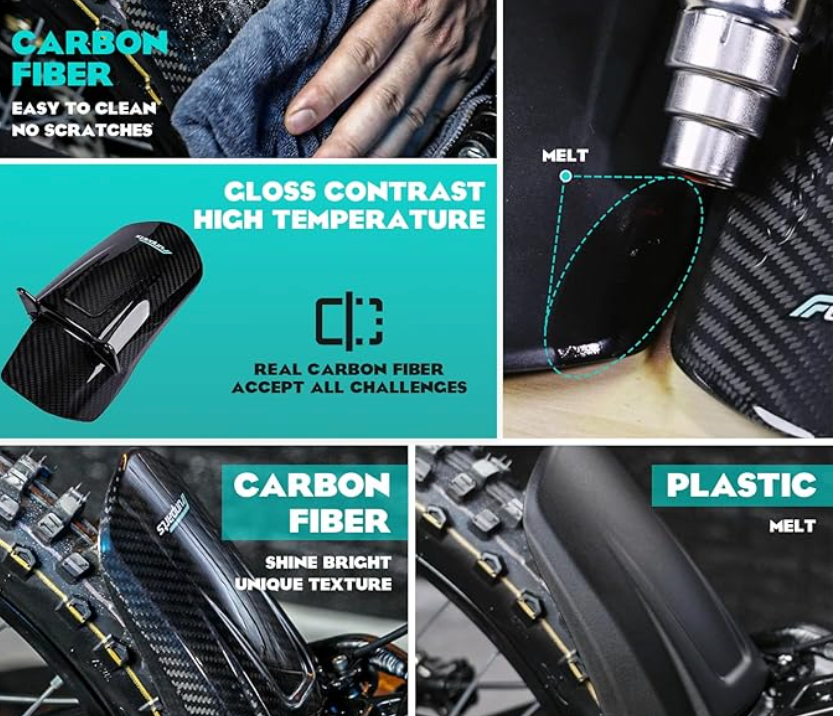 Surron Carbon Fiber Rear Cushion Fender