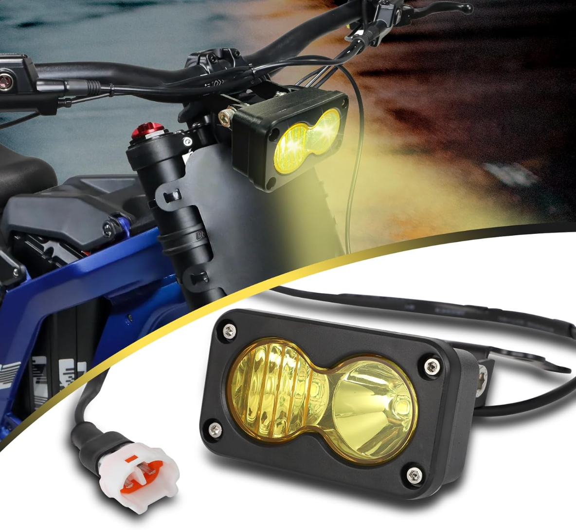 Yellow Floodlight For Surron, Talaria and More