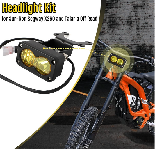 Yellow Floodlight For Surron, Talaria and More