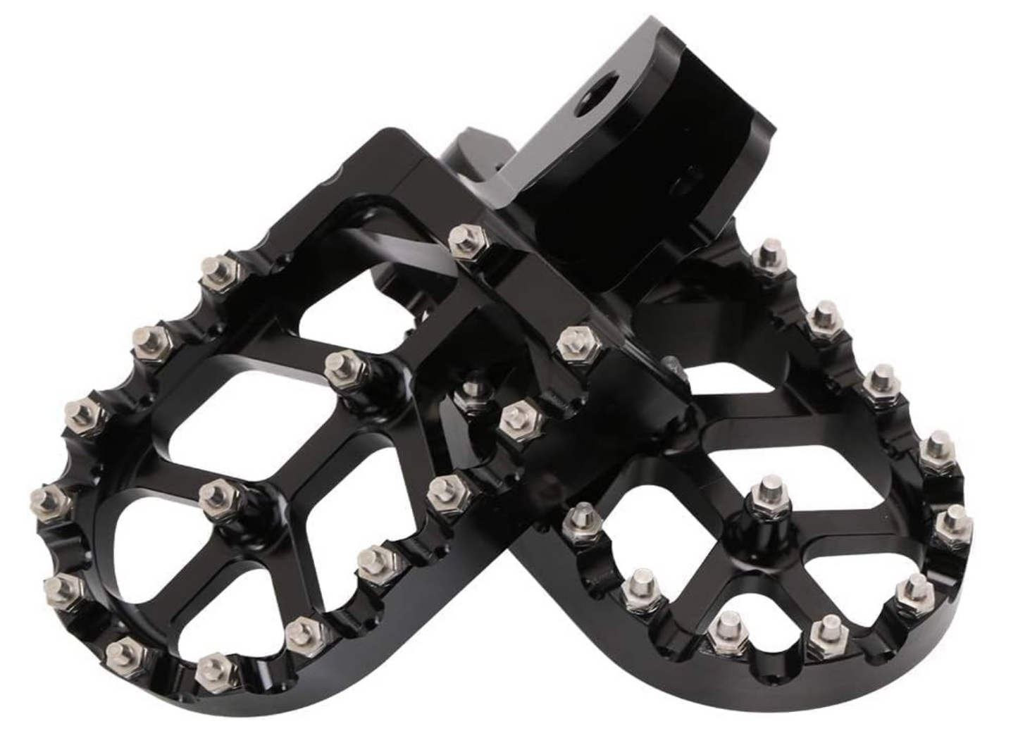 Dirt Bike Foot Pegs with Springs Aluminum