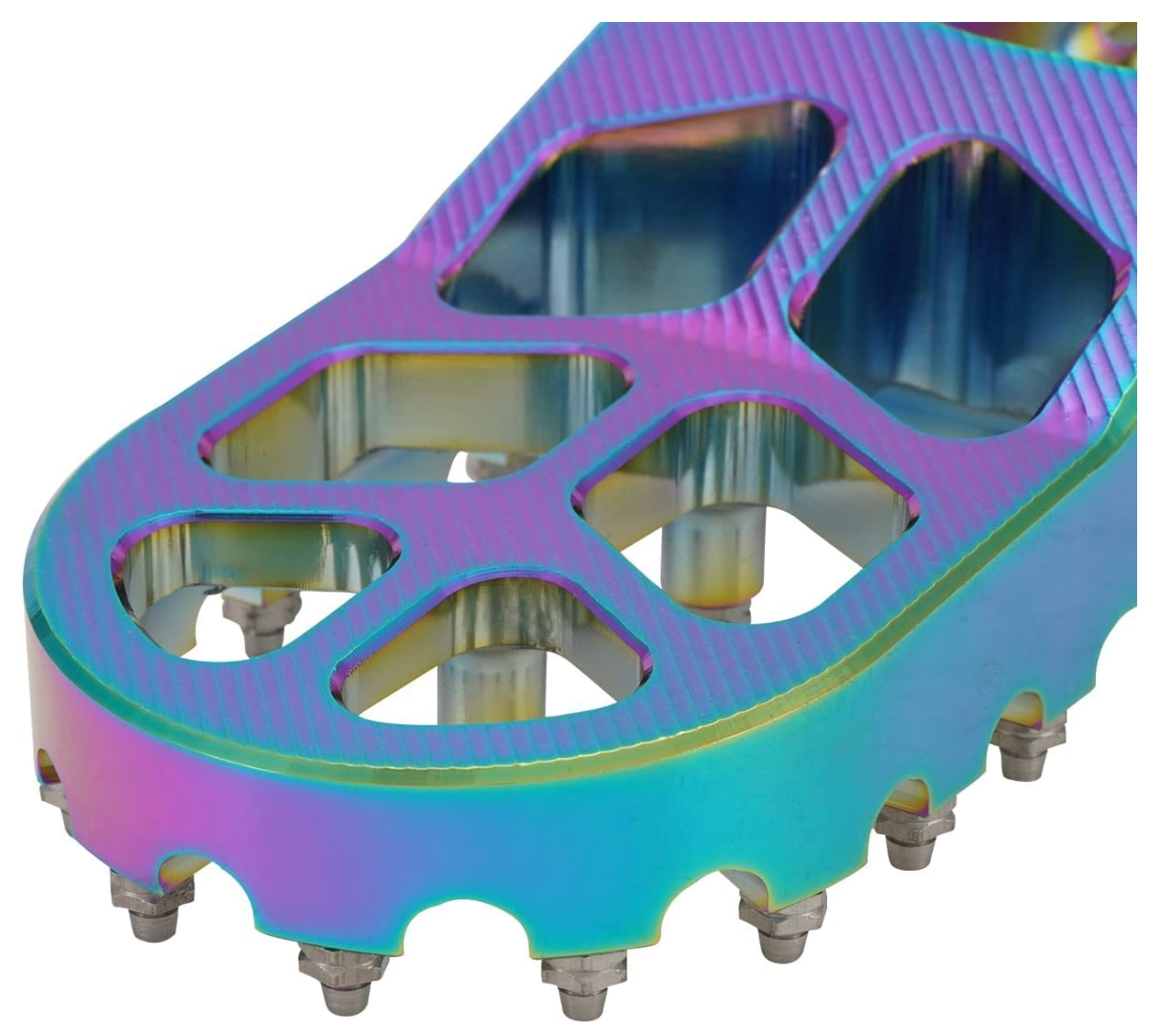 Dirt Bike Foot Pegs with Springs Aluminum